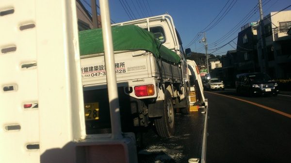 駆動系不良車搬送